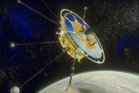 FREJA research satellite