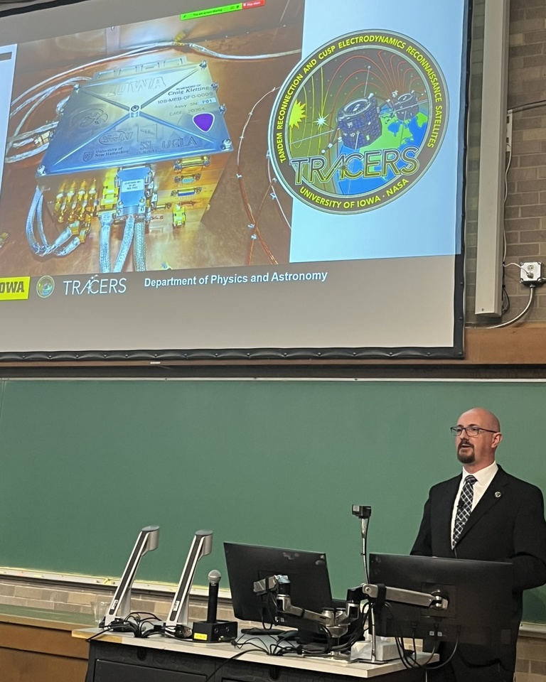 David Miles at Kletzing Symposium