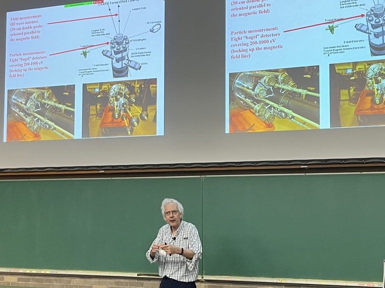James LaBelle at Kletzing Symposium_horiz