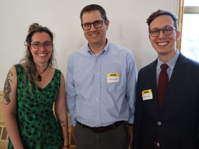 Jaynes Kaeppler Schroeder at Kletzing Reception