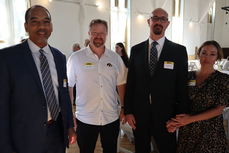 Miles Group at Kletzing reception