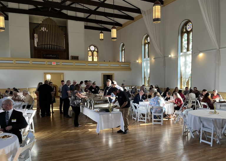 Kletzing Symposium reception at Old Brick