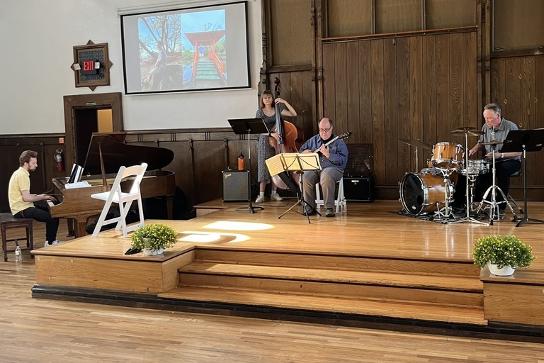 Musicians at Kletzing reception