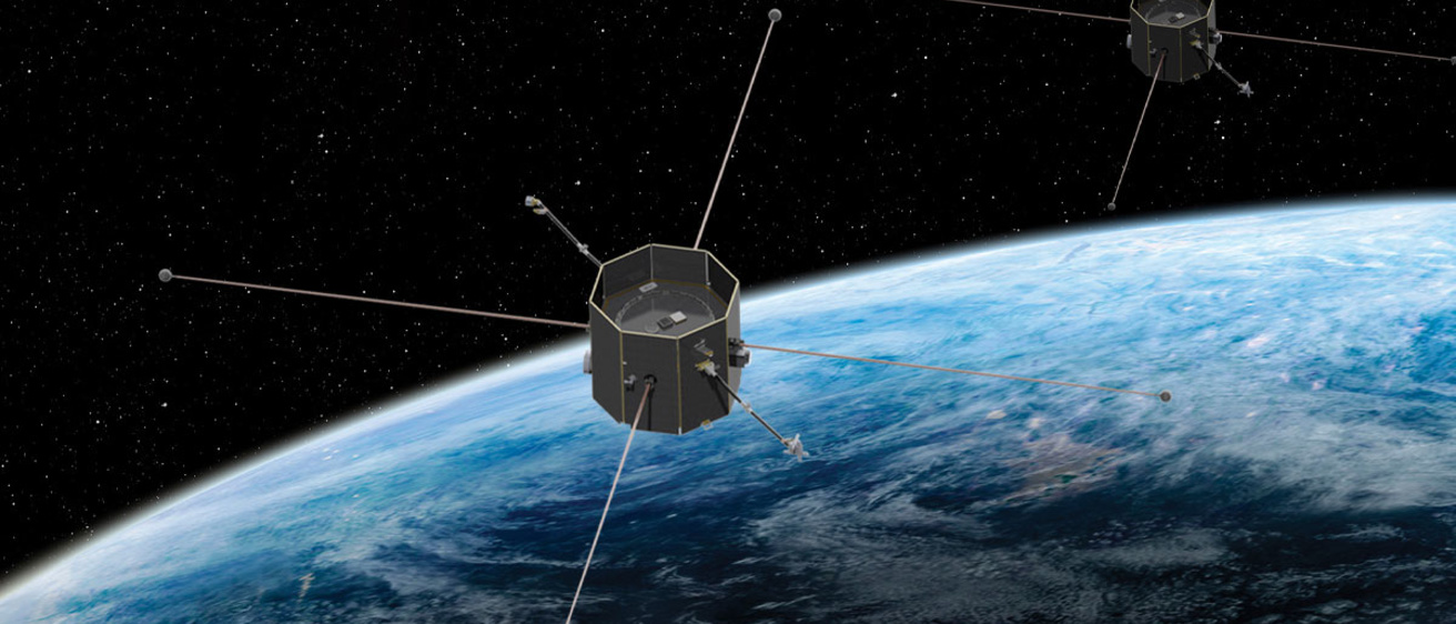 NASA rendering of TRACERS satellites 