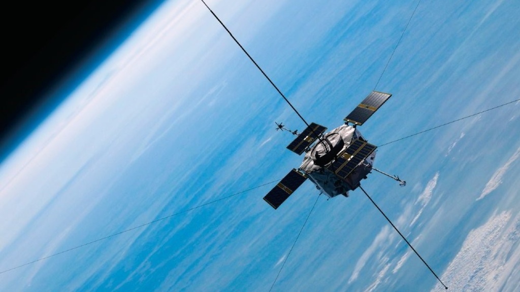  RBSP spacecraft in orbit 
